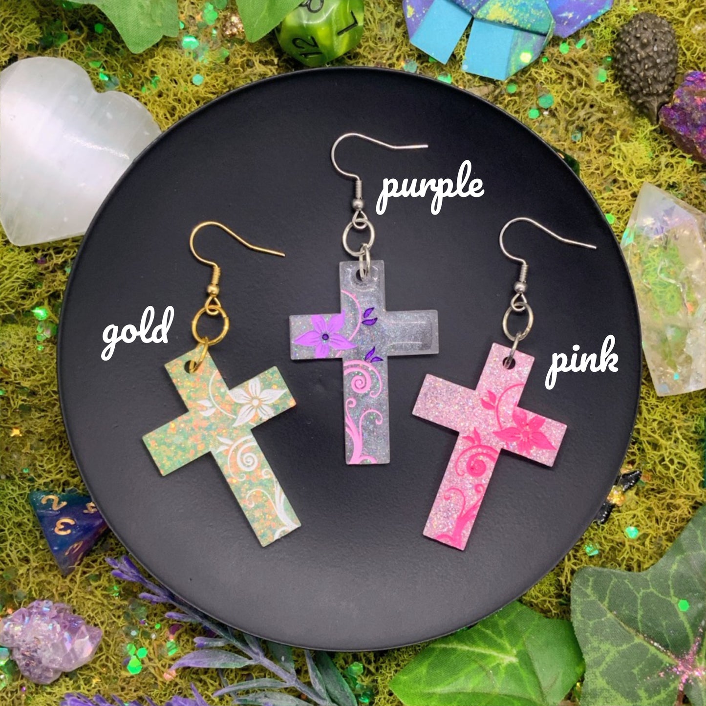 floral cross