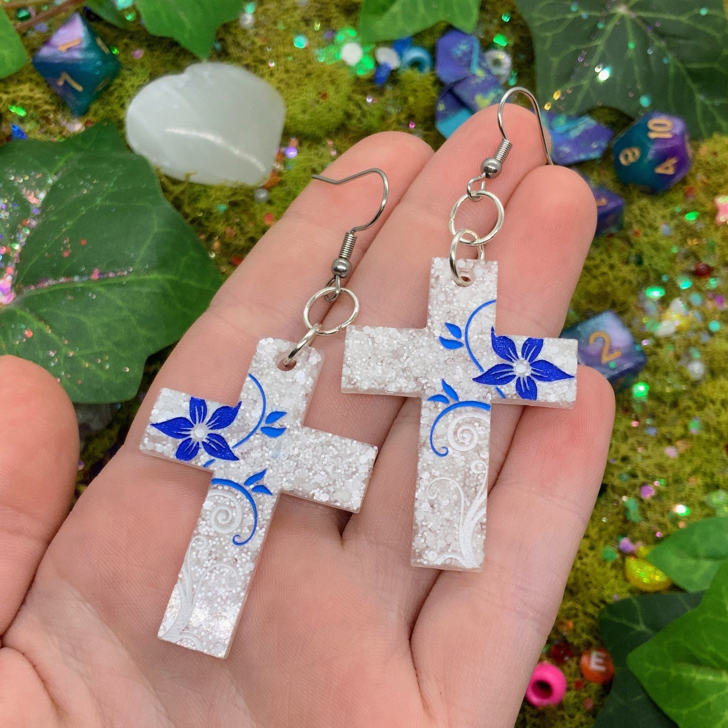 floral cross