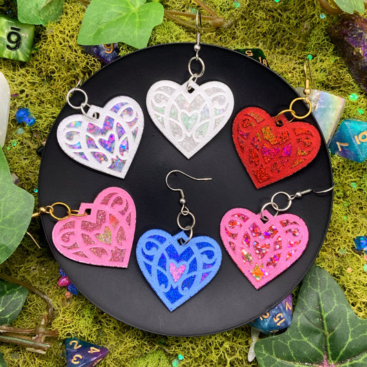 stained glass heart