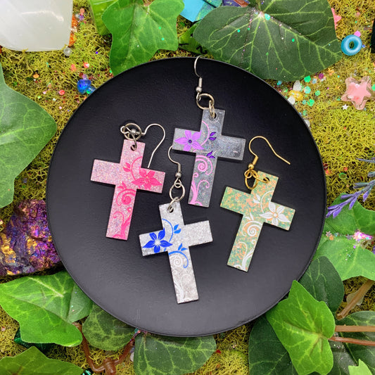 floral cross