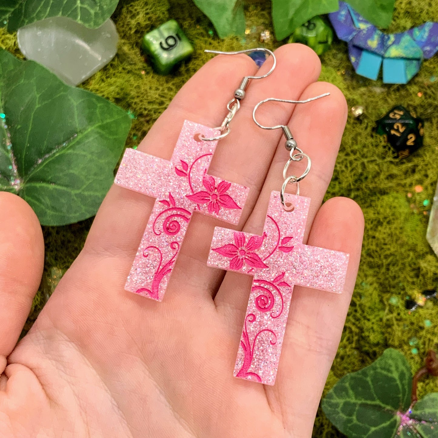 floral cross