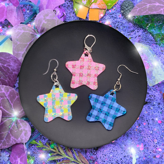 gingham stars