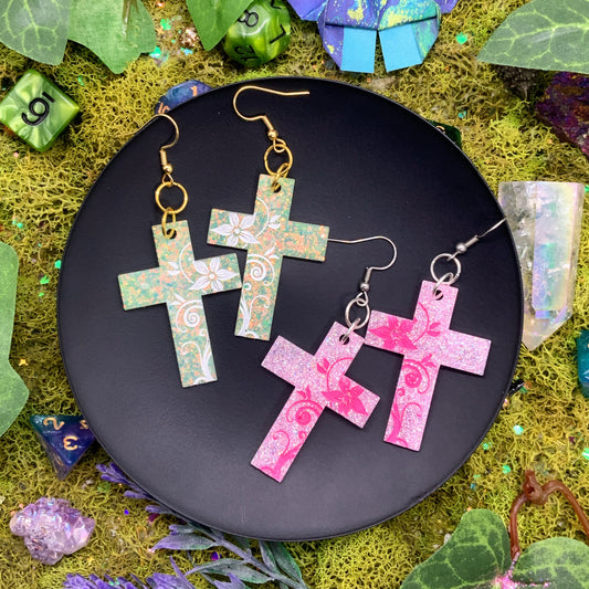 floral cross